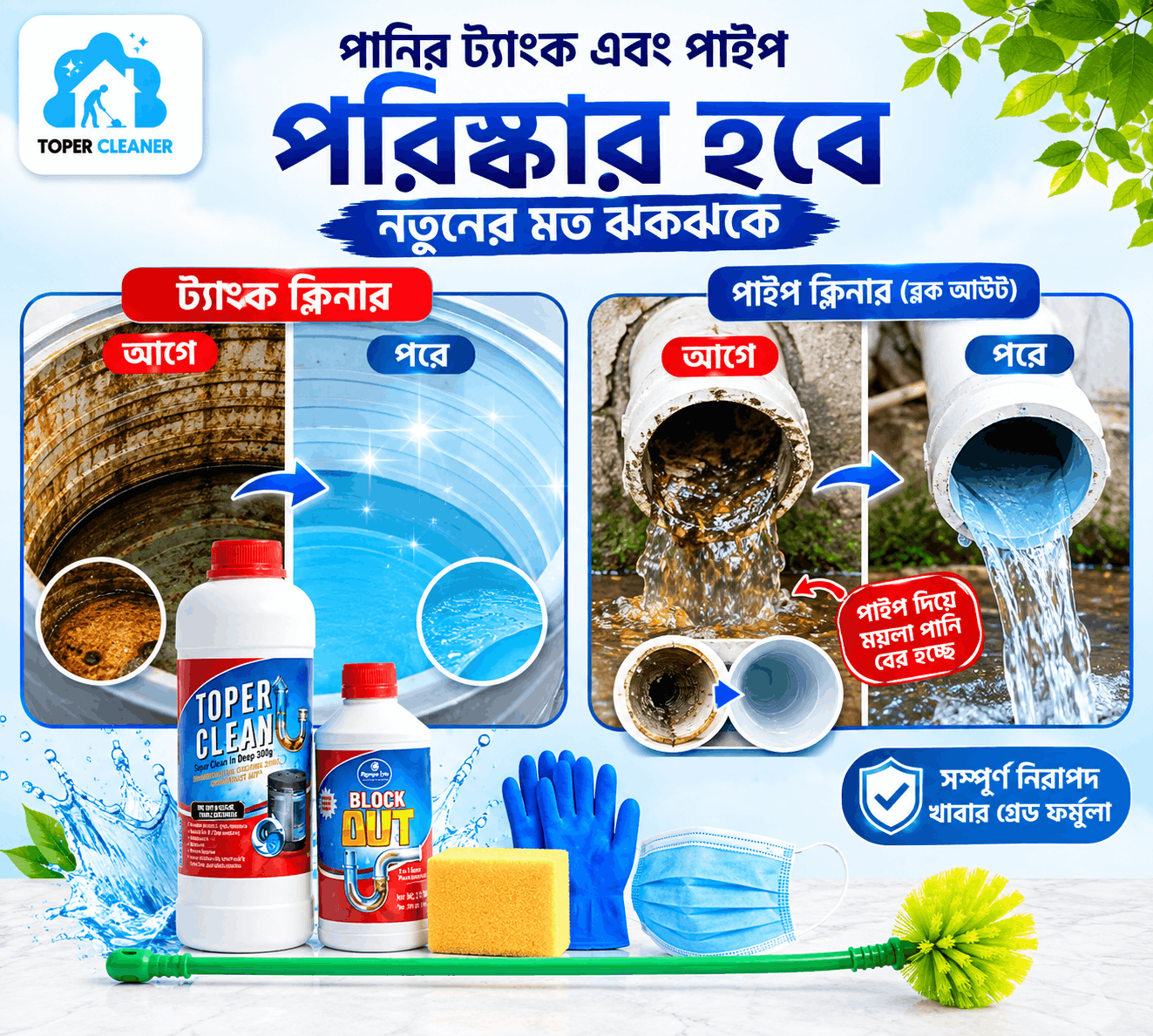 পানির ট্যাংক কম্বো